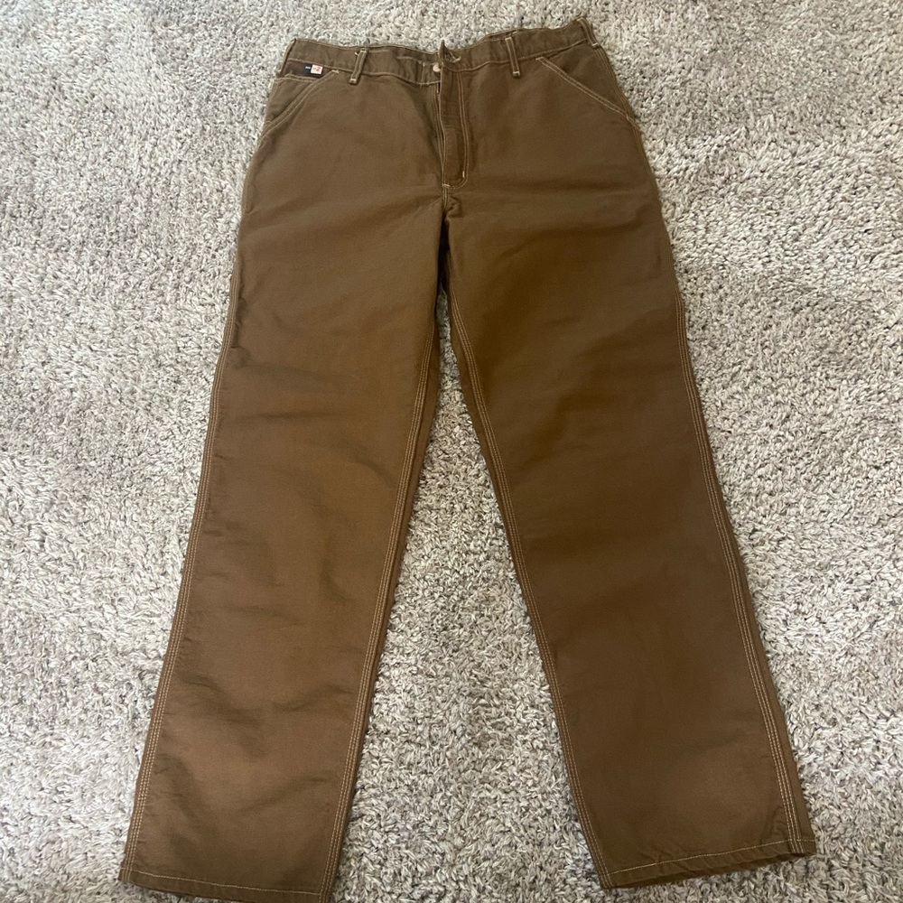 Carhartt denim work pants 36 x 34
